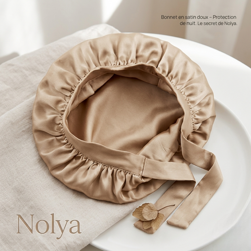 Bonnet en satin