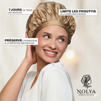 Bonnet en satin